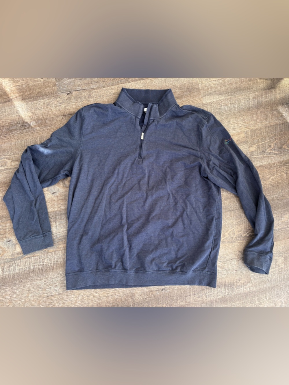 Greg Norman Collection Men's Zip-Up Sweater - Navy Blue XXL